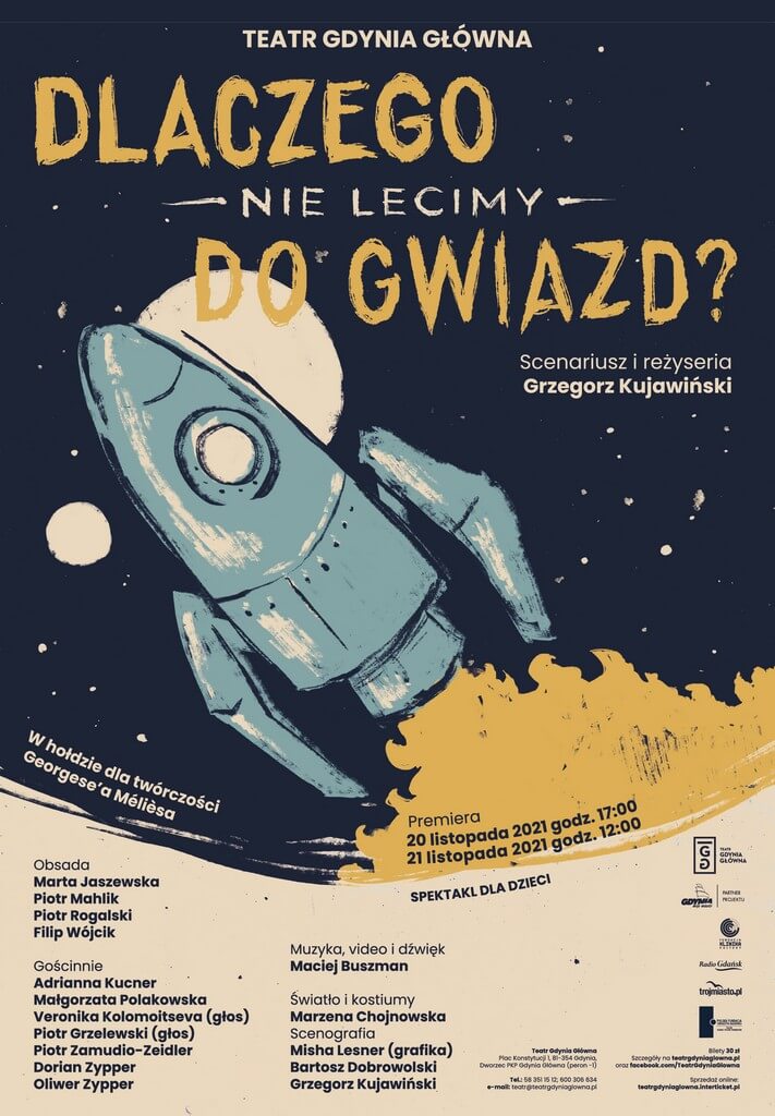 Plakat Dlaczego nie lecimy do gwiazd?