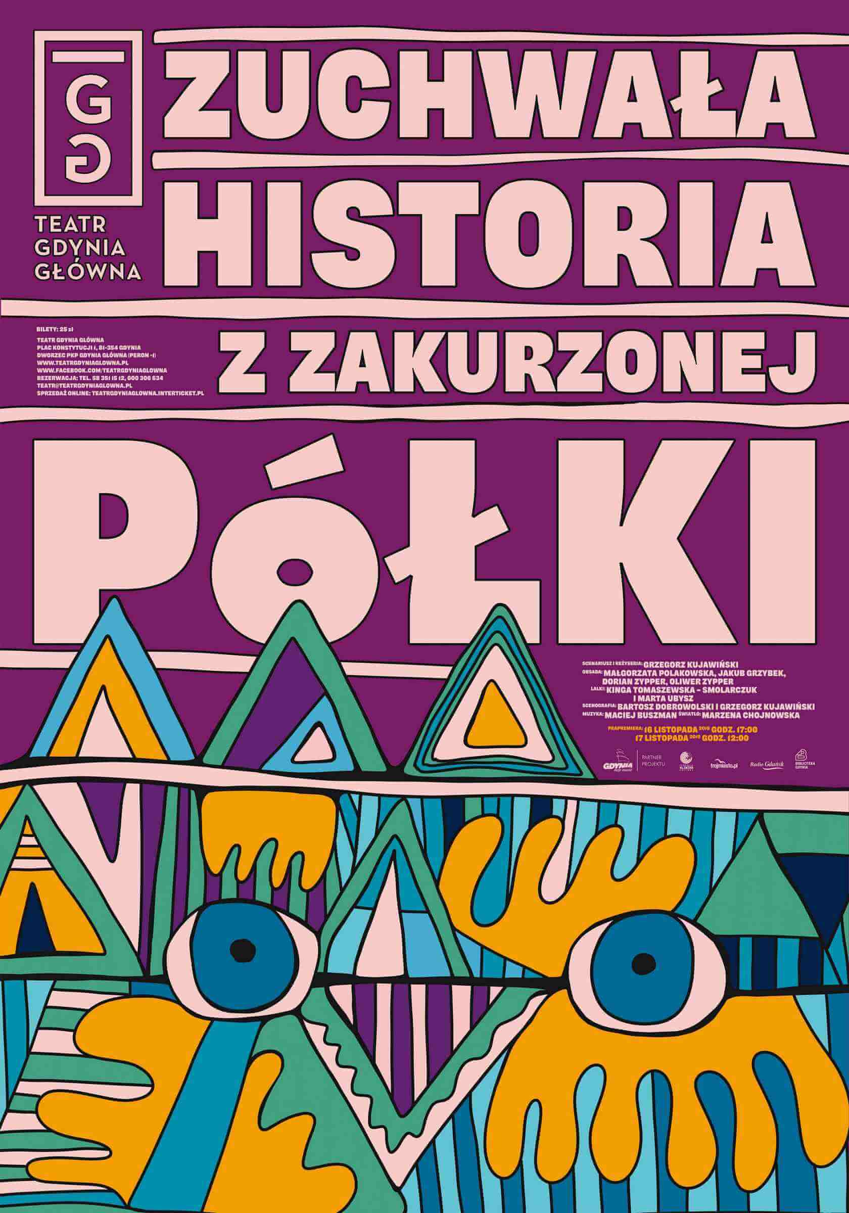 plakat zuchwała historia z zakurzonej półki