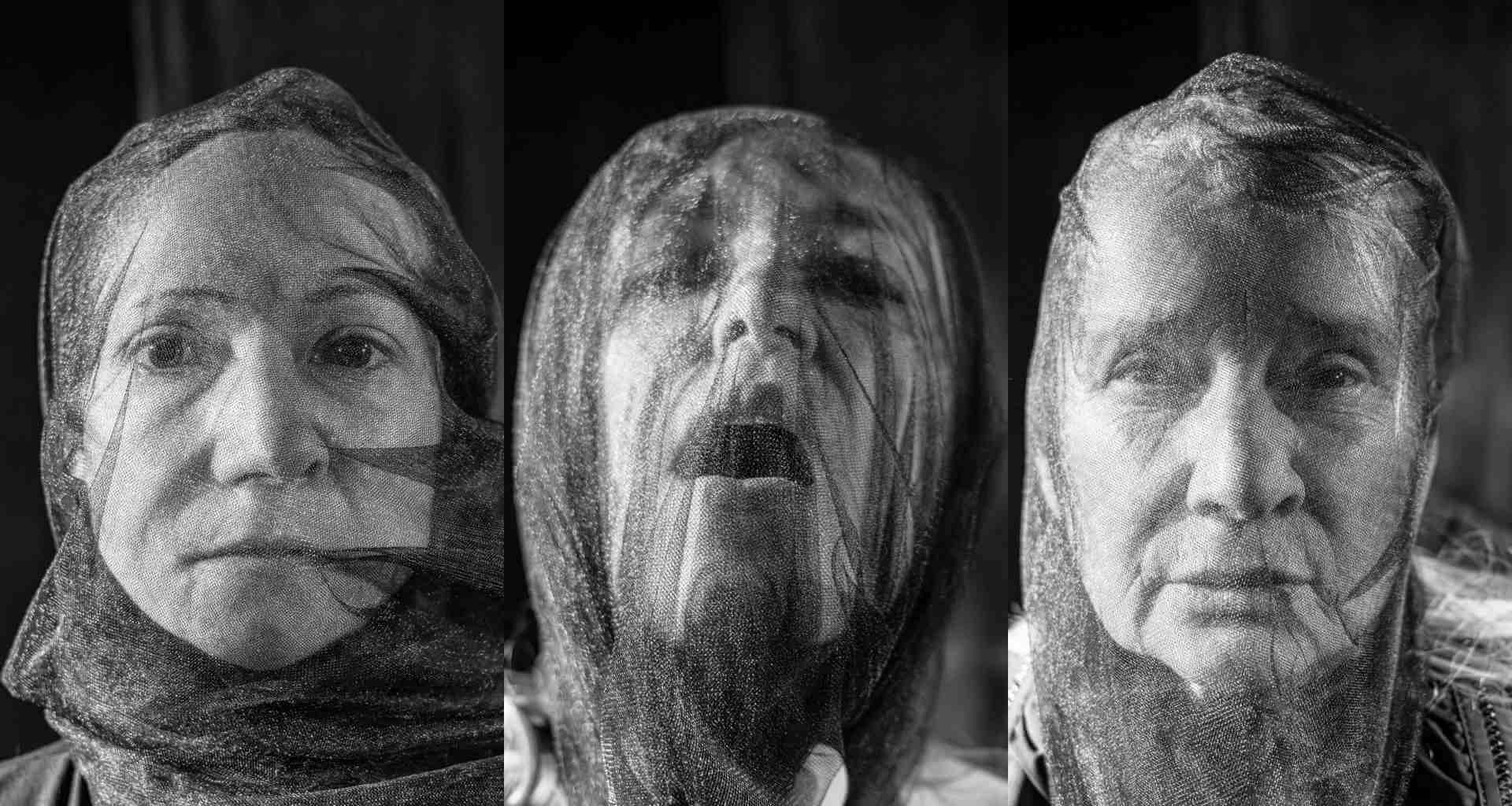 Grafika do spektaklu Ona.Rekonstrukcja