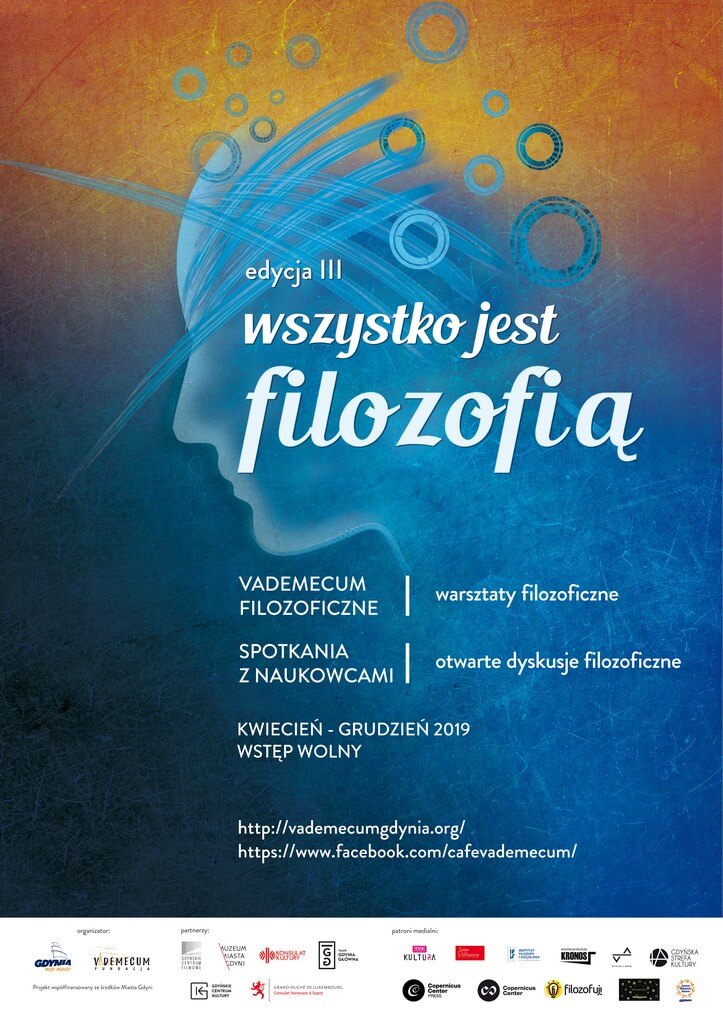 plakat akcji Transhumanizm czy antyhumanizm - WSZYSTKO JEST FILOZOFIĄ