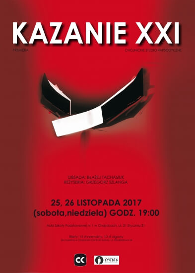 Grafika do spektaklu KAZANIE XXI