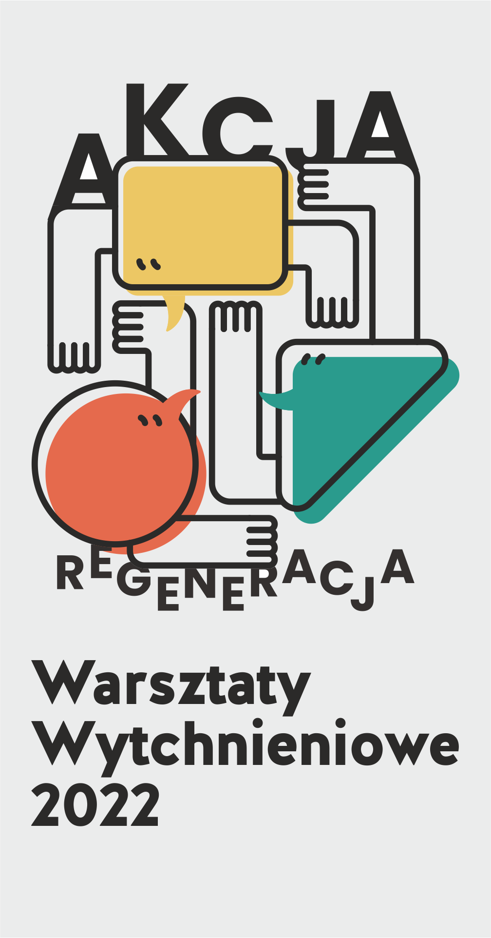 Plakat Warsztatów Wytchnieniowych Akcja Regeneracja