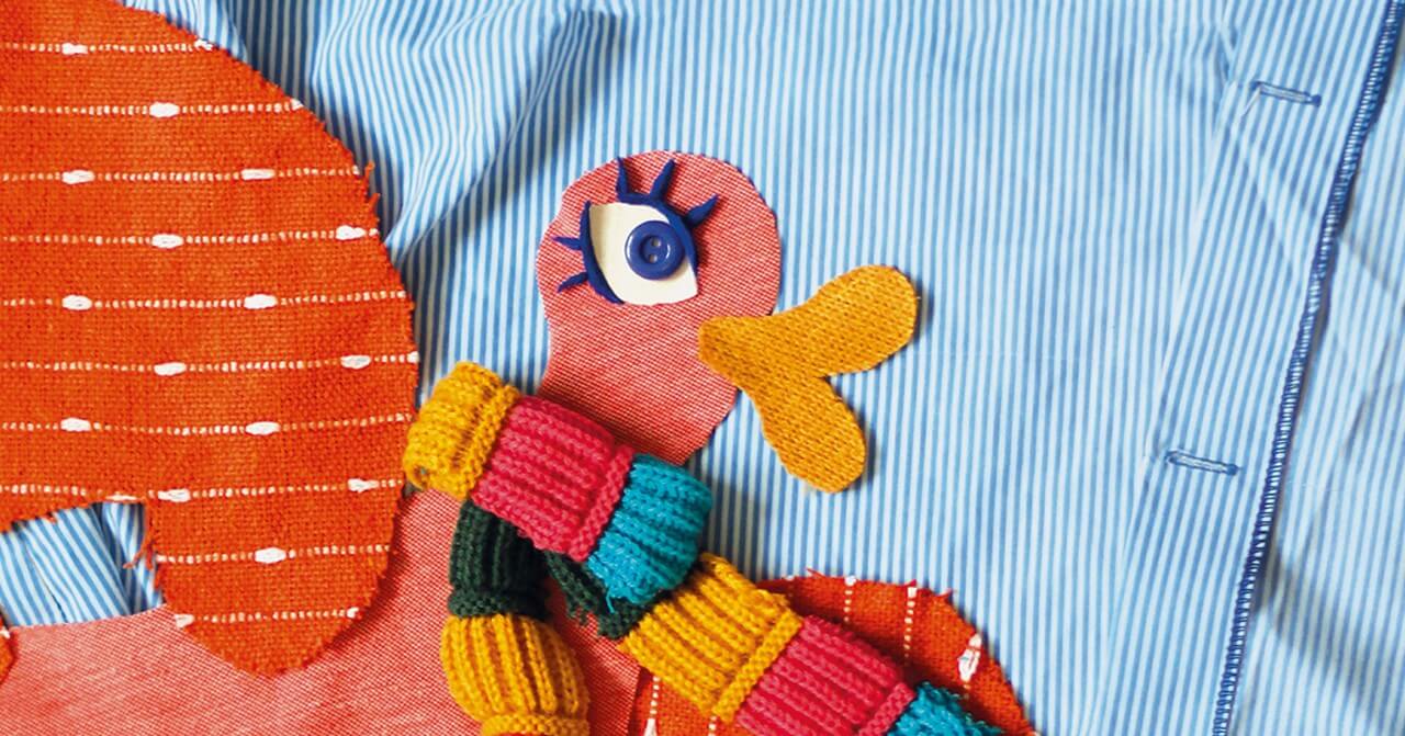 grafika do spektaklu Złotopióra